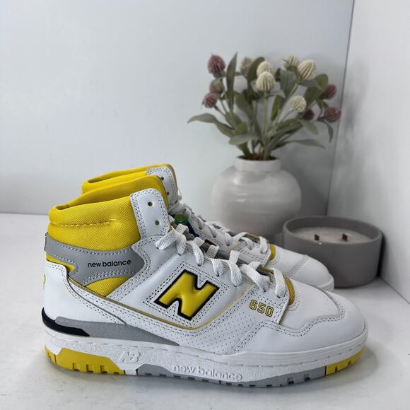 New Balance 650 R Mid Sneaker Honeycomb Retro BB650RCG Men's 8 Tried On - Picture 3 of 10